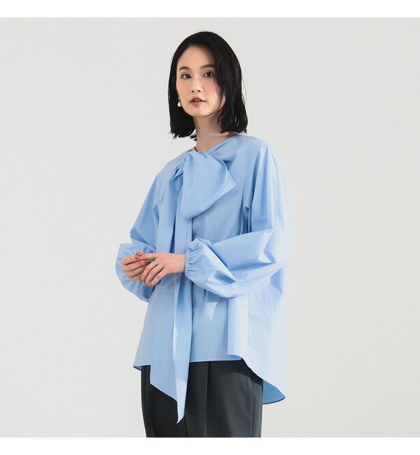 Demi-Luxe BEAMS 「マルチウェイ ボウタイ ブラウス」|シャツ・ブラウス|