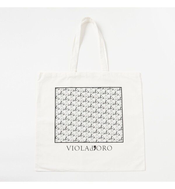 Demi-Luxe BEAMS 「VIOLAd&rsquo;ORO / アバカ スタッズ トートバッグ」|トートバッグ|