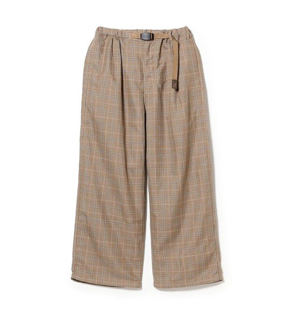 BEAMSBOY「【別注】Gramicci / チェック イージーパンツ」|チノ|
