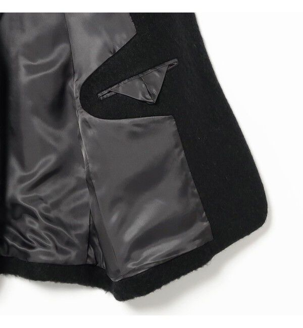 Demi-Luxe BEAMS 「モヘヤループ シャギー ジャケット」|ダッフルコート|