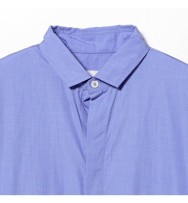 Demi-Luxe BEAMS 「TICCA / テント ハーフスリーブ シャツ ワンピース」|ワンピース|