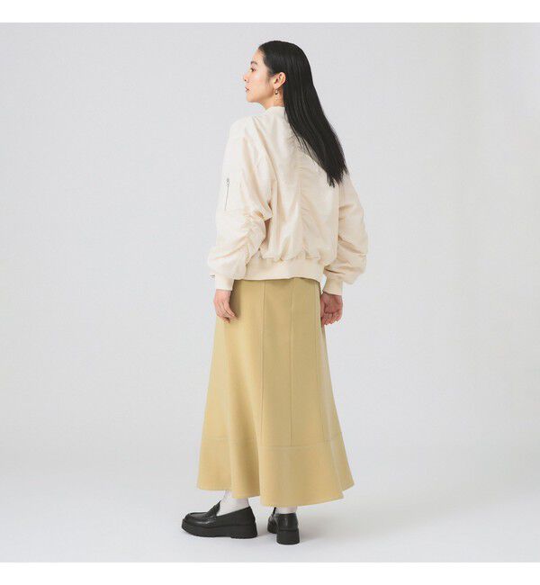 Ray BEAMS 「ギャザー アーム MA-1」|ブルゾン・スタジャン|