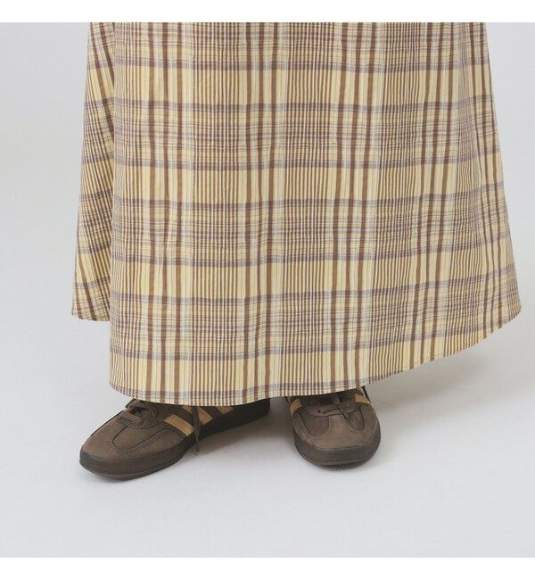 Ray BEAMS 「チェック キリカエ キャミ ワンピース」|ワンピース|