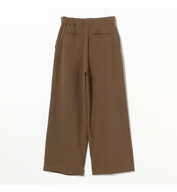 Ray BEAMS 「ベルテッド ワイド パンツ」|チノ|