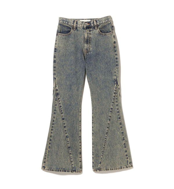 Ray BEAMS 「デニム フレア パンツ」|デニム|