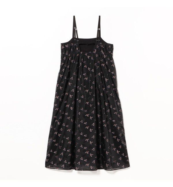 Ray BEAMS 「シアー フラワー ジャカード キャミワンピース」|ワンピース|