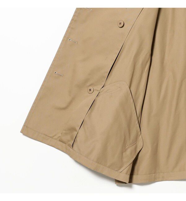 Ray BEAMS 「オーバーサイズ ハーフ トレンチ コート」|トレンチコート|