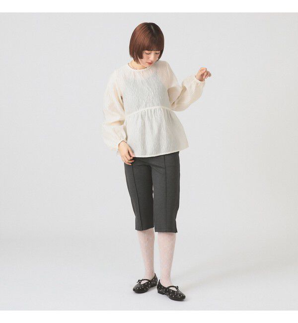 Ray BEAMS 「ストレッチ カプリ パンツ」|その他|