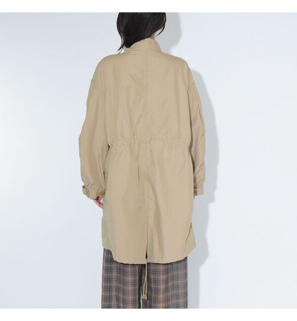 BEAMSBOY「maturely / メモリー ツイル ミリタリー コート」|ダッフルコート|