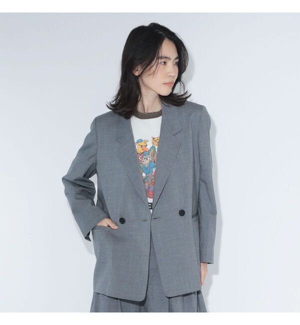 BEAMSBOY「maturely / ティー ダブ ダブル ブレステッド ジャケット」|テーラードジャケット|