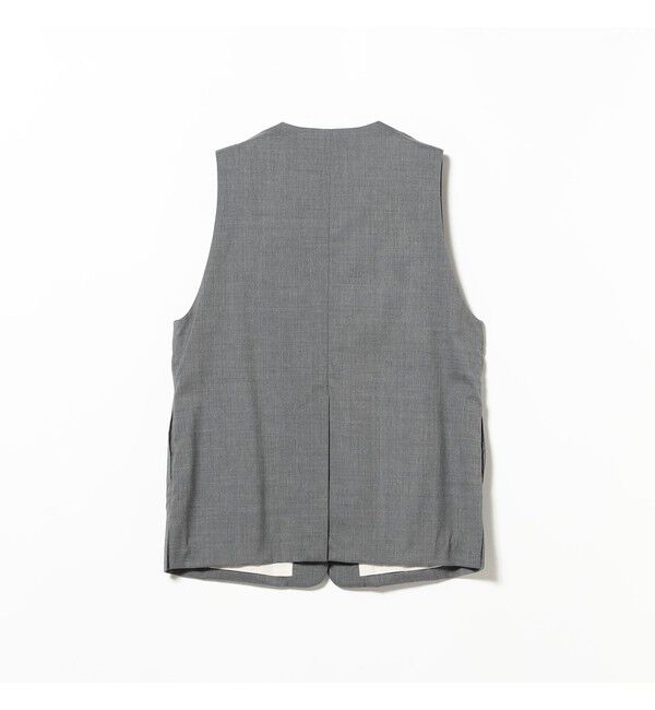 BEAMSBOY「maturely / ティーダブワン ボタン ウェーブ ベスト」|ベスト・ジレ|