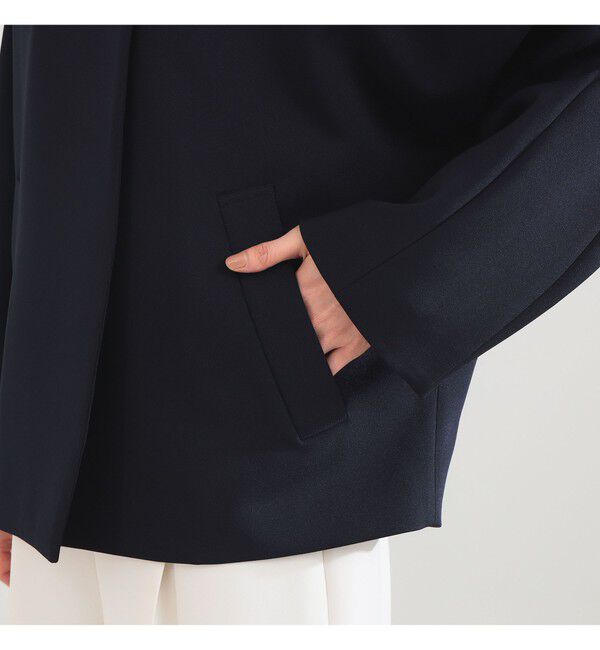 Demi-Luxe BEAMS 「カラー リリーハーフ コート＊」|ダッフルコート|