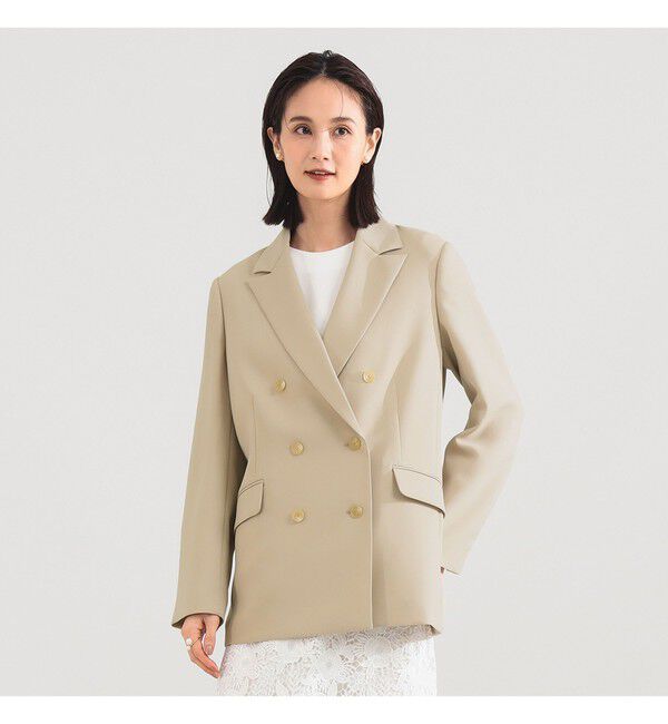 Demi-Luxe BEAMS 「ソフト ボクシー ジャケット＊」|ダッフルコート|