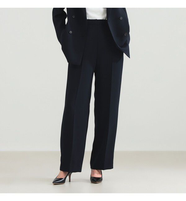 Demi-Luxe BEAMS 「ソフト ストレート パンツ＊」|チノ|