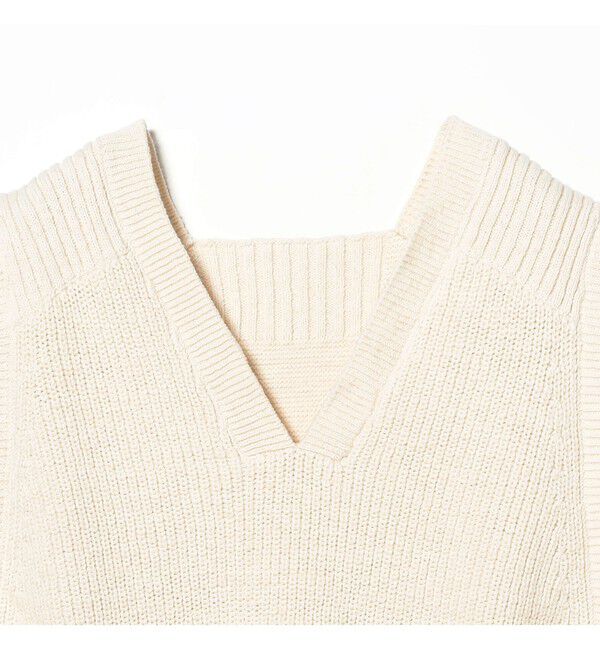 BEAMSBOY「サイド リボン レッドクロス ベスト」|ベスト・ジレ|