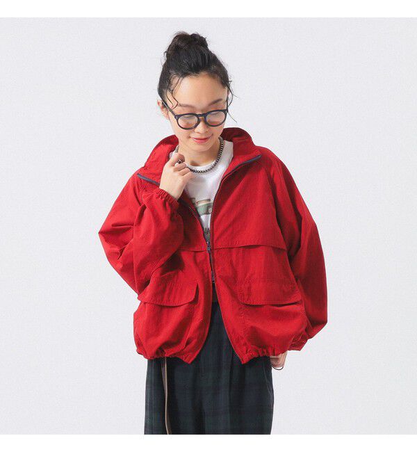 BEAMSBOY「ナイロン パッカブル フード ジャケット」|ブルゾン・スタジャン|