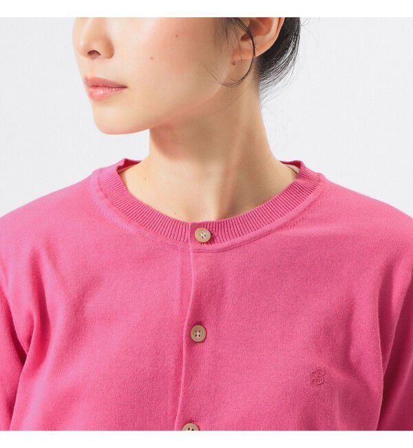 BEAMSBOY「14ゲージ クルーネック カーディガン」|ニット・セーター|