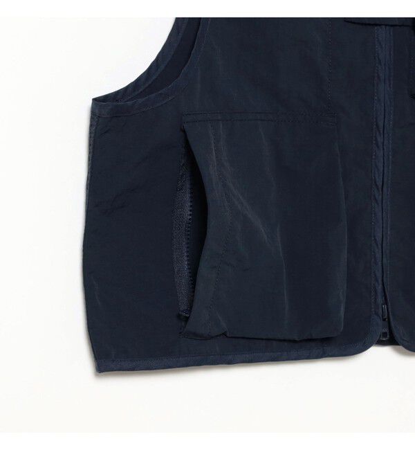 BEAMSBOY「US NAVY クルー ベスト」|ベスト・ジレ|
