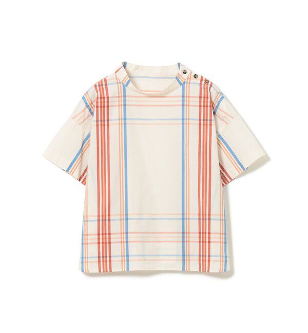 BEAMSBOY「ボーイ ビッグタータン ショートスリーブ」|シャツ・ブラウス|