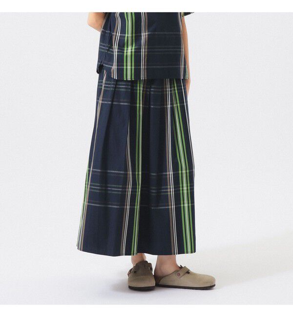 BEAMSBOY「ボーイ ビッグ タータン スカート」|スカート|