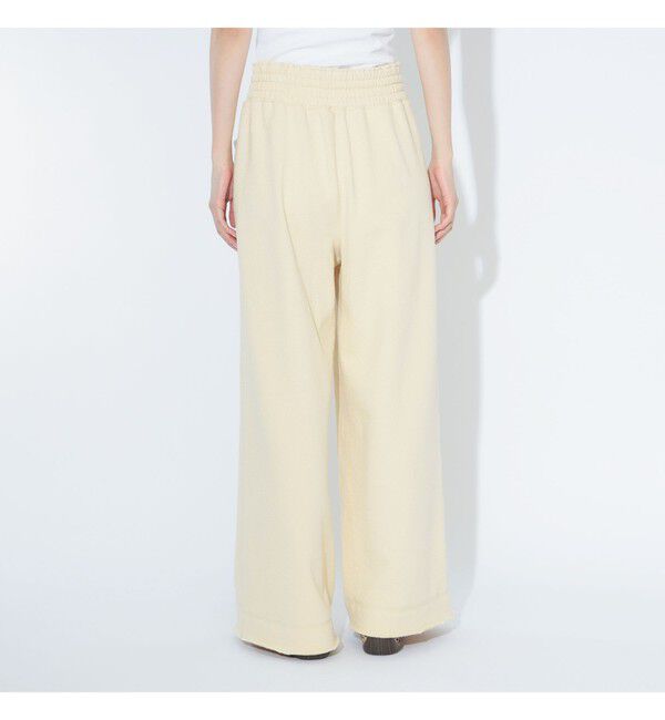 BEAMSBOY「maturely / ヘム カットオフ フレア ジャージー」|チノ|