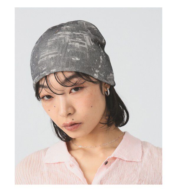 Ray BEAMS 「Casselini / フォトプリントビーニー」|その他|BLACK