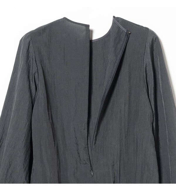 Demi-Luxe BEAMS 「AK+1 / クルーネック リブ ブラウス」|シャツ・ブラウス|