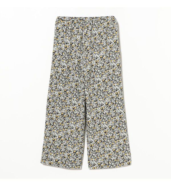 Demi-Luxe BEAMS 「プチフラワー プリント イージーパンツ」|チノ|