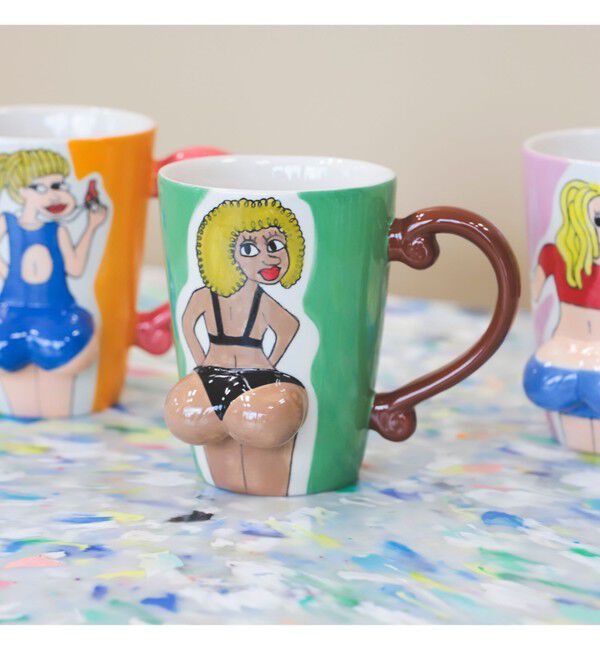 BEAMS「Meelarp / BIG BOOTYS マグカップ」|食器・キッチングッズ|