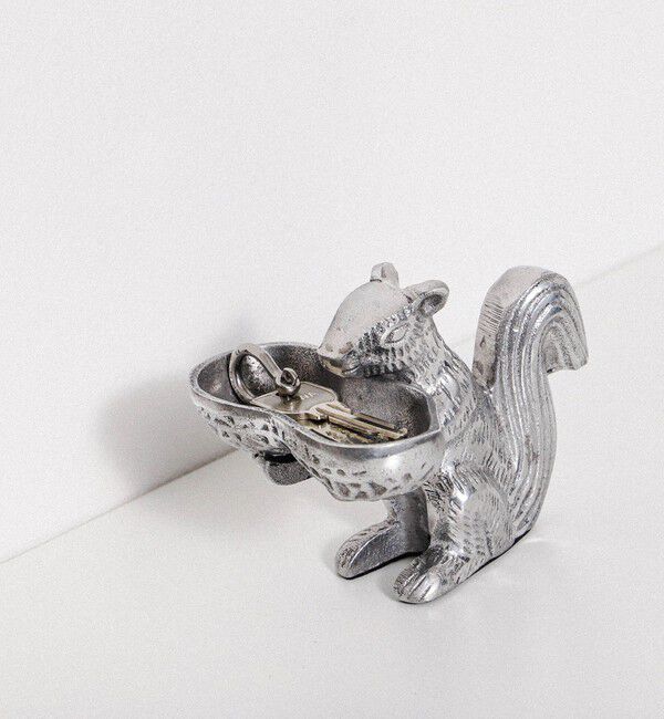 BEAMS「DETAIL INC. / Squirrel & Nuts トレイ」|ステーショナリー|SILVER