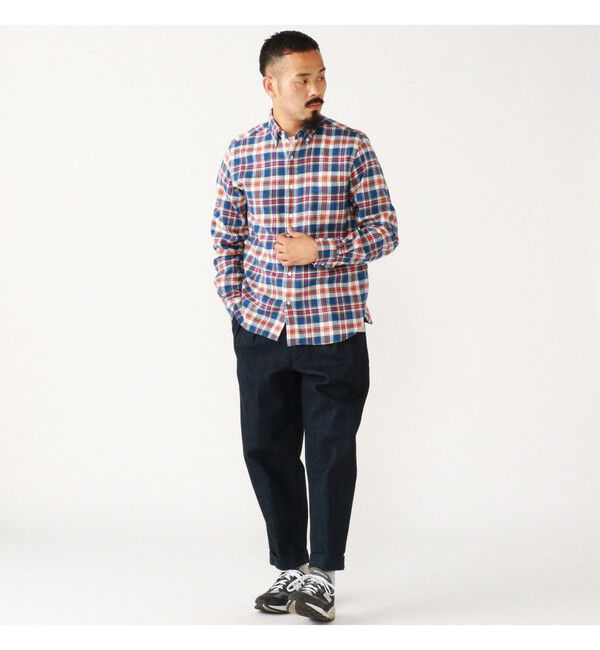 BEAMS PLUS「BEAMS PLUS / 2プリーツ デニム トラウザーズ」|その他|