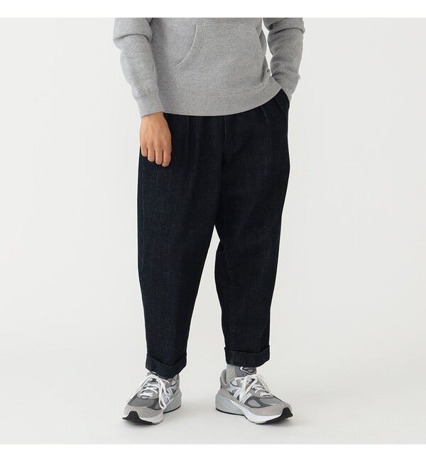 BEAMS PLUS「BEAMS PLUS / 2プリーツ デニム トラウザーズ」|その他|