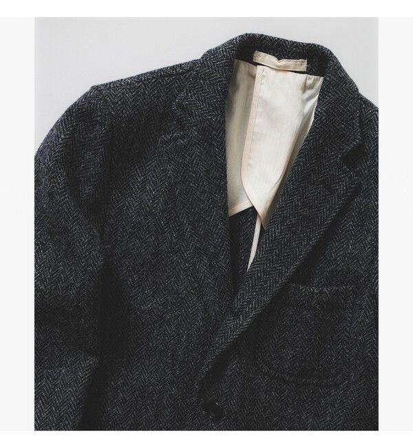 BEAMS PLUS「BEAMS PLUS / ハリスツイード 3ボタン ジャケット 24」|テーラードジャケット|
