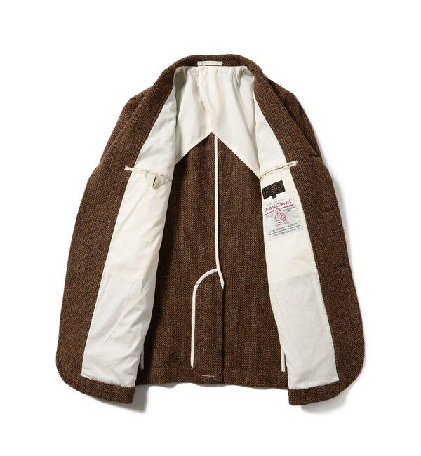 BEAMS PLUS「BEAMS PLUS / ハリスツイード 3ボタン ジャケット 24」|テーラードジャケット|