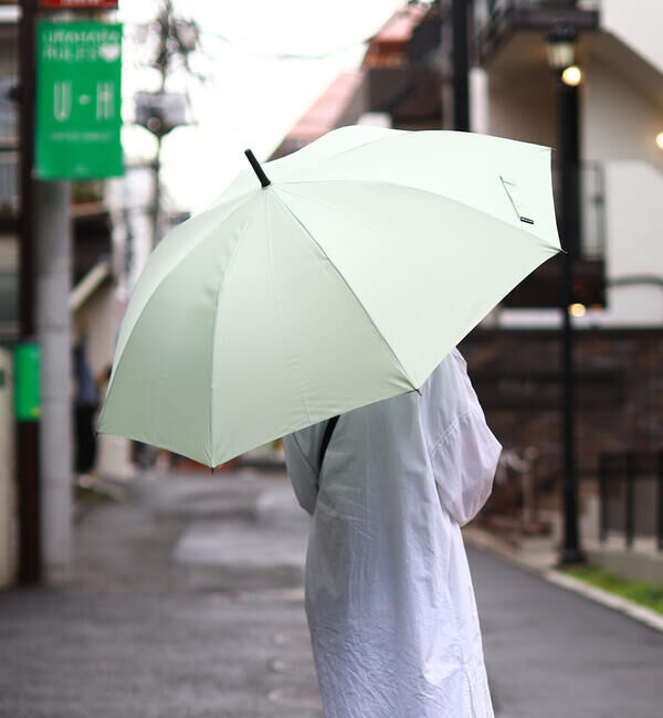 BEAMS「bPr BEAMS / ベーシック アンブレラ」|傘|EMERALD_GREEN