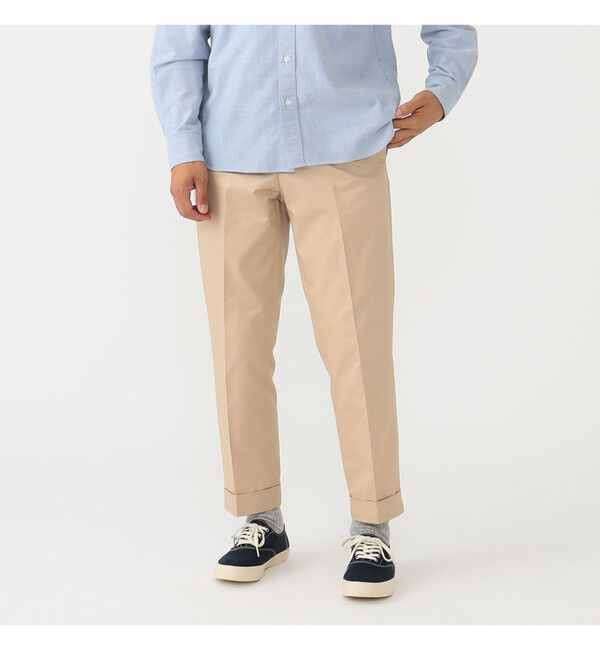 BEAMS PLUS「BEAMS PLUS / コットンツイル アイビー トラウザーズ アンクルカット」|その他|