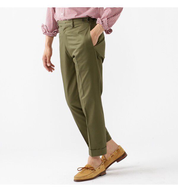 BEAMS PLUS「BEAMS PLUS / コットンツイル アイビー トラウザーズ アンクルカット」|その他|