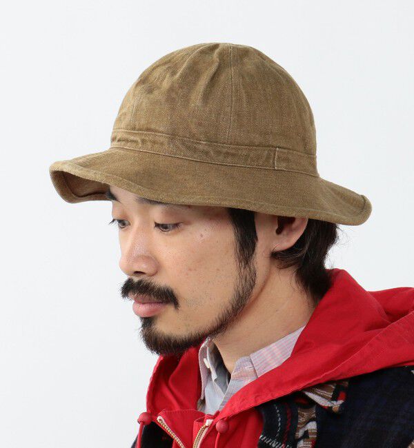 BEAMS PLUS「BEAMS PLUS / MIL Hat Brown Denim」|ハット|