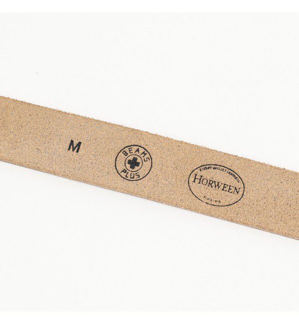 BEAMS PLUS「Plate Belt Horween Leather」|ベルト|