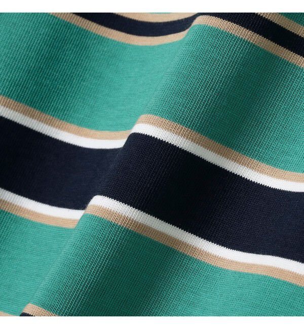 BEAMS「ボーダー ルーズ ロングスリーブTシャツ」|Tシャツ・カットソー|