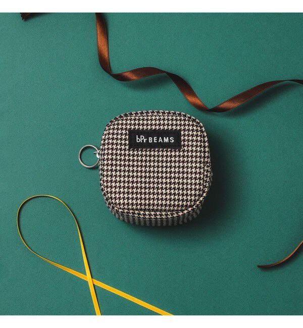BEAMS「チェック ポーチ S」|ポーチ|HOUNDSTOOTH