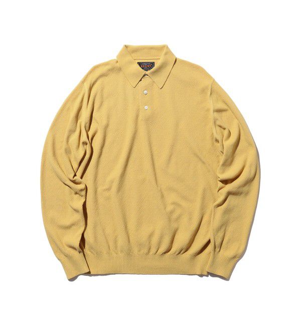 BEAMS PLUS「Knit Polo Pique 14G」|ポロシャツ|