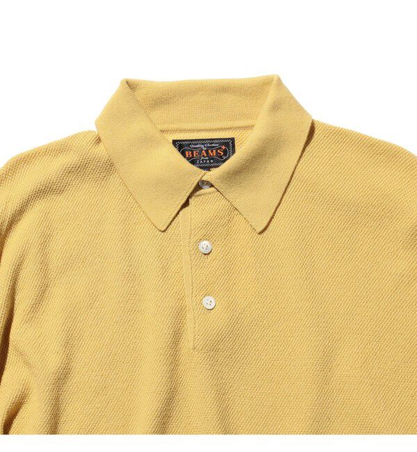 BEAMS PLUS「Knit Polo Pique 14G」|ポロシャツ|