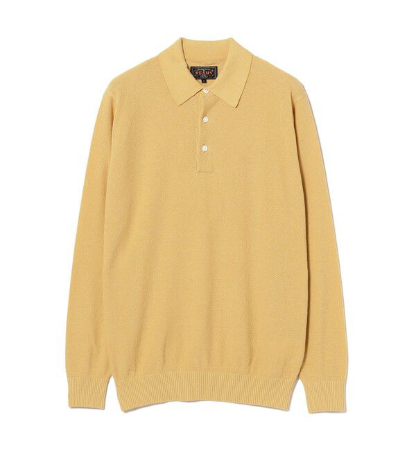 BEAMS PLUS「Knit Polo Pique 14G」|ポロシャツ|