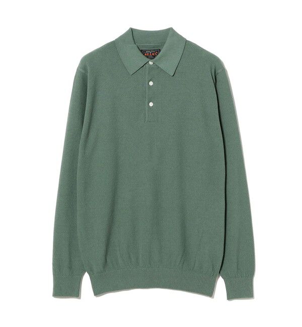 BEAMS PLUS「Knit Polo Pique 14G」|ポロシャツ|