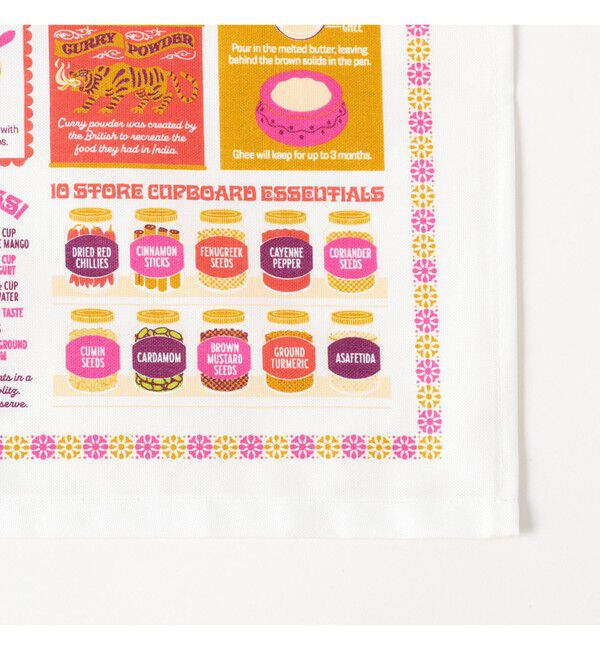 BEAMS「STUART GARDINER DESIGN / ティータオル」|トイレタリー・ランドリーグッズ|