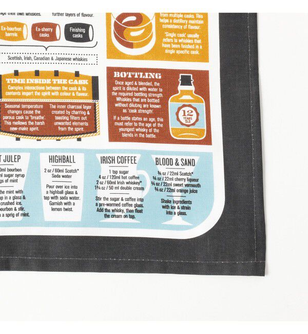 BEAMS「STUART GARDINER DESIGN / ティータオル」|トイレタリー・ランドリーグッズ|