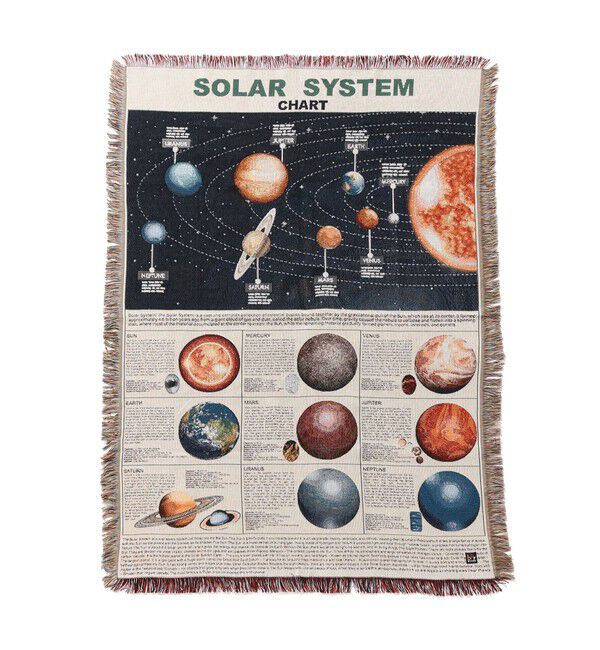 BEAMS「bPr BEAMS / SOLAR SYSTEM スローケット」|トイレタリー・ランドリーグッズ|