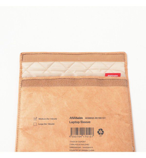 BEAMS「ANAheim / Laptop Sleeve 13inch」|ステーショナリー|