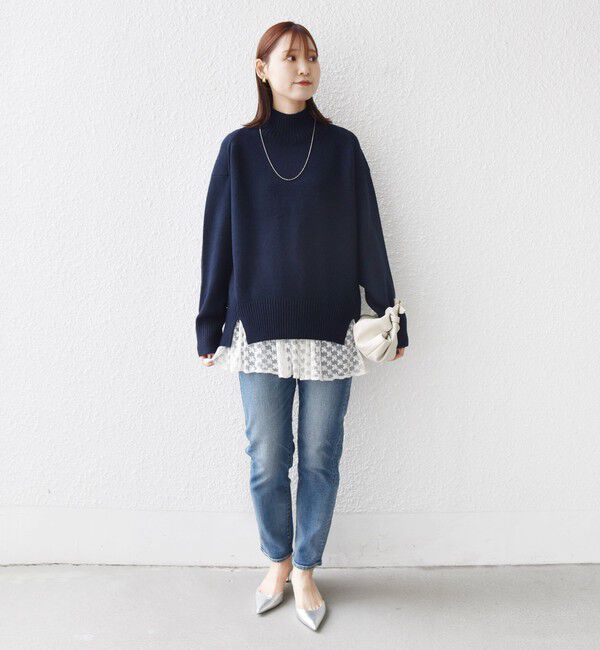 SHIPS for women「【WEB限定】スリム テーパード デニム」|その他|